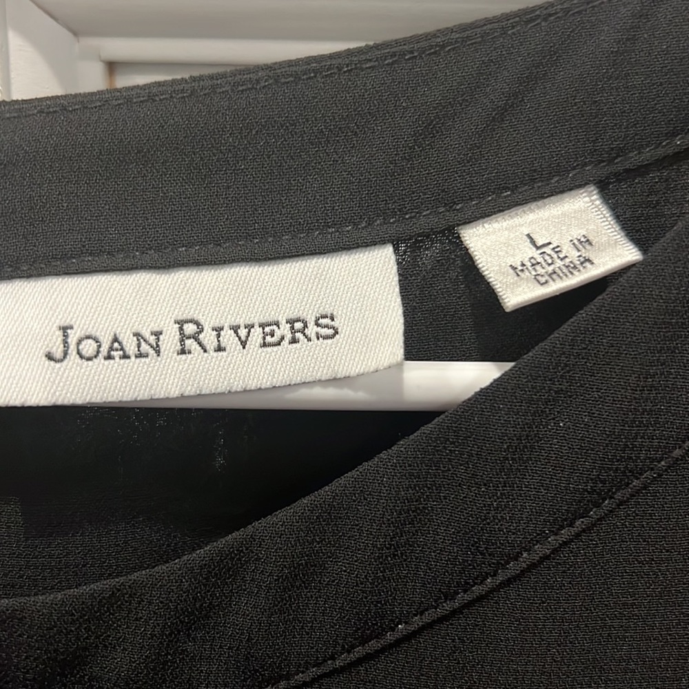 Joan Rivers black tunic - Picture 2 of 5